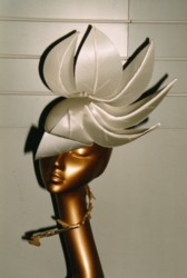 Special Occasion Ivory Leaf Hat