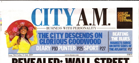 Tracy Rose City AM Front Page 2009